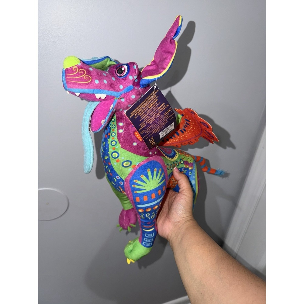 NWT Disney Store Coco Alebrije Dante Dog Stuffed Animal Plush Toy Doll 16"